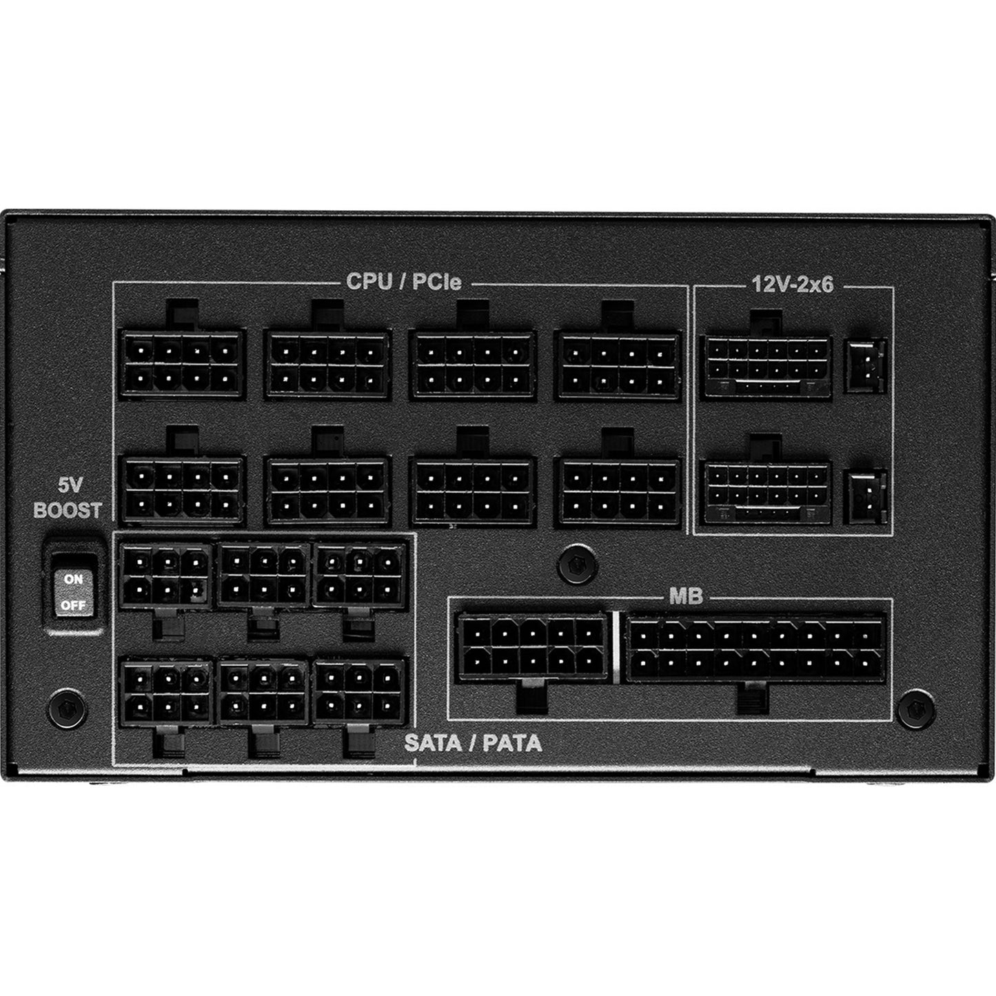 ASRock PG-1000G Phantom Gaming Power Supply Unit, High Efficiency ATX 1000W PSU