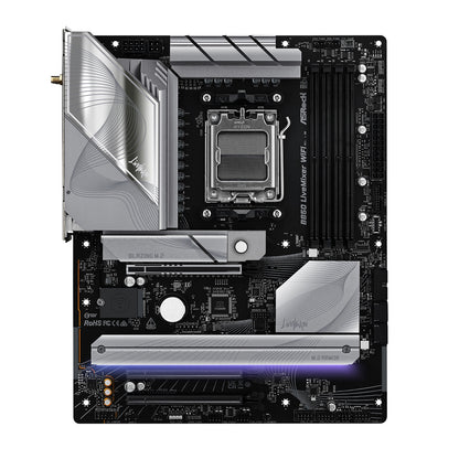 ASRock B850 LiveMixer WiFi Motherboard, AMD Socket AM5, ATX, DDR5, M.2, WiFi 7