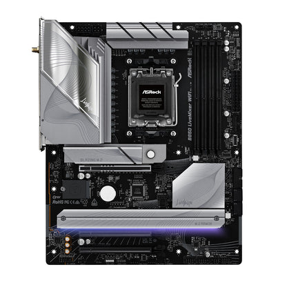 ASRock B850 LiveMixer WiFi Motherboard, AMD Socket AM5, ATX, DDR5, M.2, WiFi 7