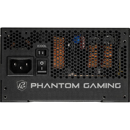 ASRock PG-750G Phantom Gaming Power Supply Unit, High Efficiency ATX 750W PSU