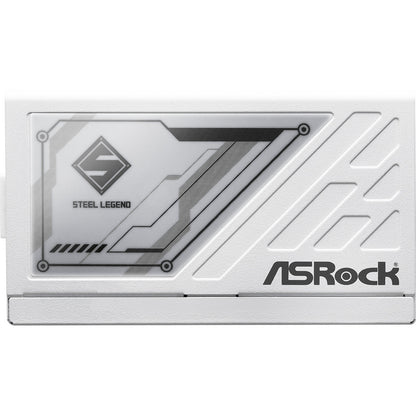 ASRock SL-1000G Steel Legend Power Supply Unit, 80 Plus Gold Certified 1000W PSU