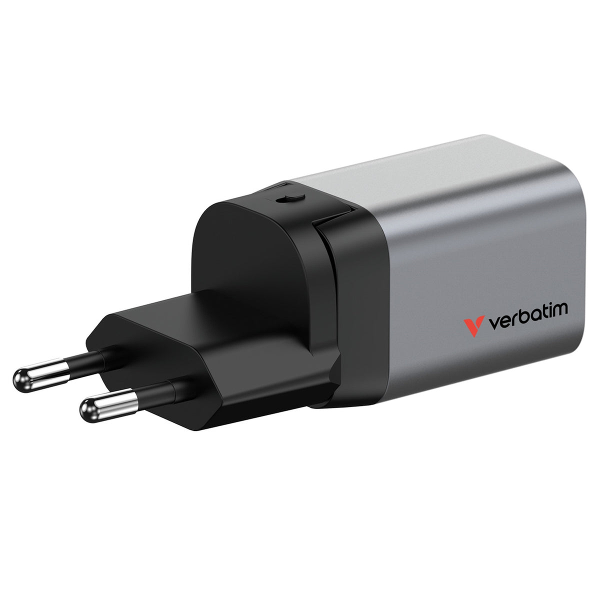 Verbatim GNC-35 GaN Charger 35W with 1x USB-C PD 35W/ 1x USB-A QC 3.0 (EU/UK/US)