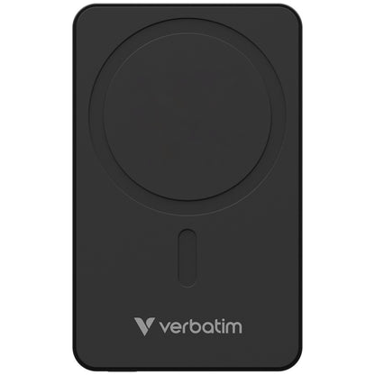 Verbatim Charge 'n' Go Essentials MagSafe Power Bank Wireless 5000mAh Black