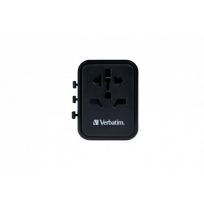 Verbatim (49543) UTA-01 Universal Travel Adapter with 2 x USB-A Ports