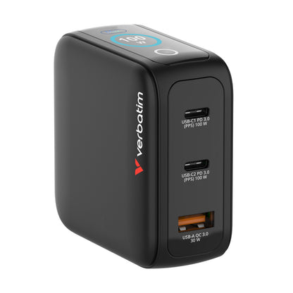 Verbatim (30239) Mini GaN Charger 100W With Display