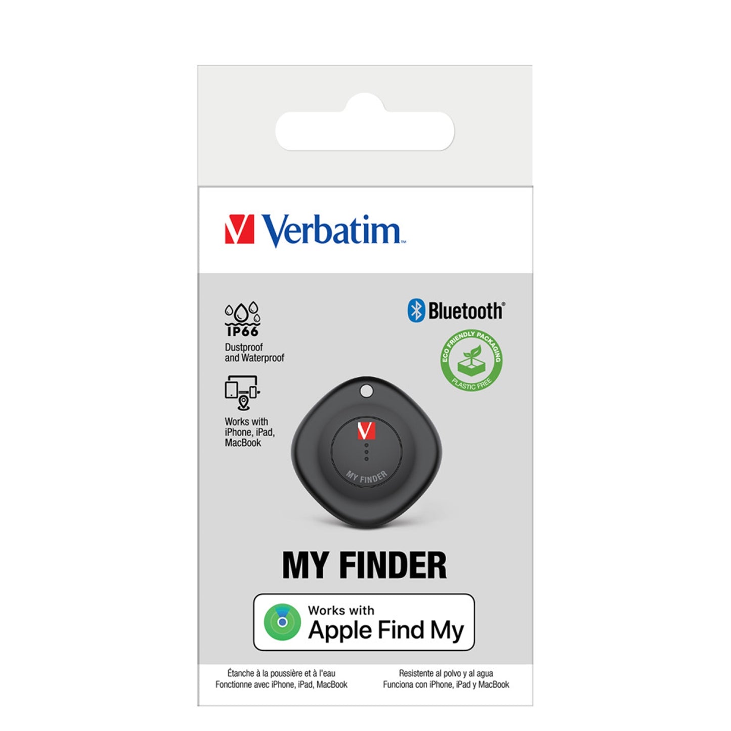 Verbatim (32130) MYF-01 My Finder Bluetooth Item Finder 1 pack Black