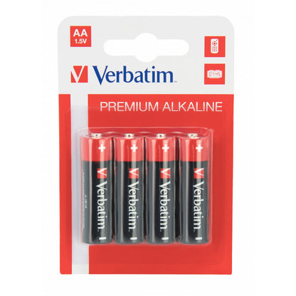 Verbatim (49921) AA Battery Alkaline 4 Pack