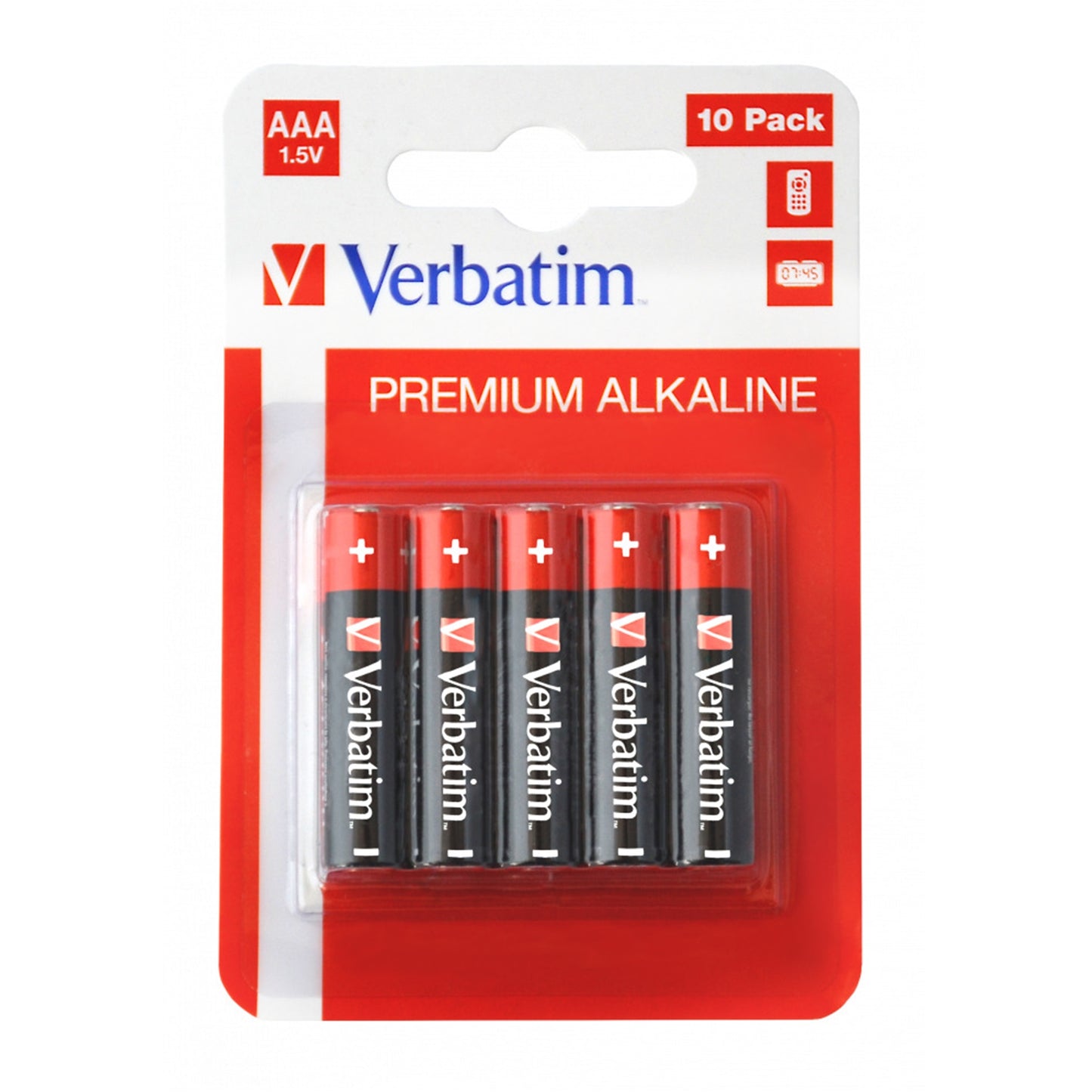 Verbatim (49874) AAA Battery Alkaline 10 Pack