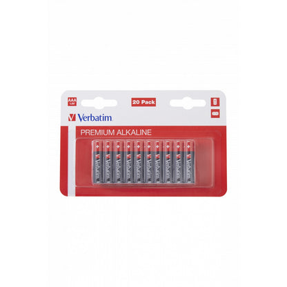 Verbatim (49876) AAA Battery Alkaline 20 Pack