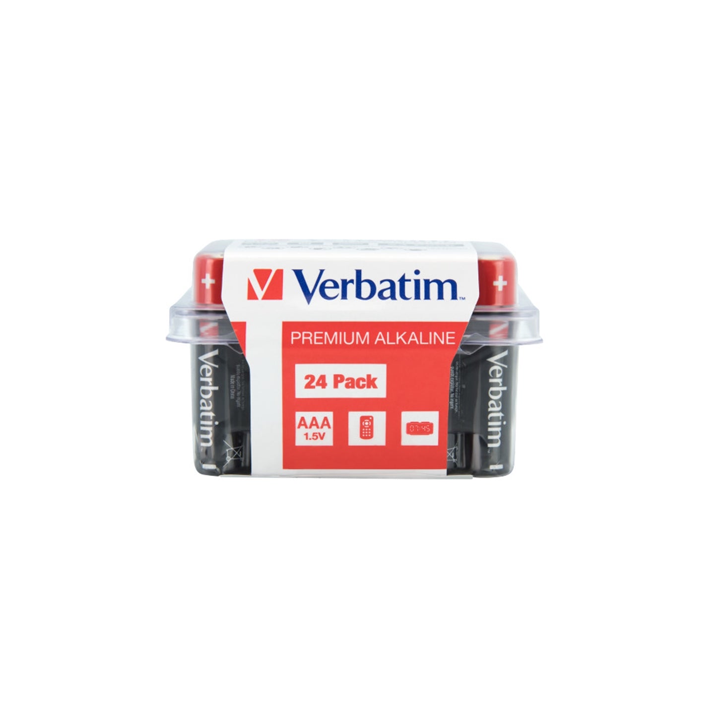 Verbatim (49504) AAA Battery Alkaline 24 Pack (BOX)