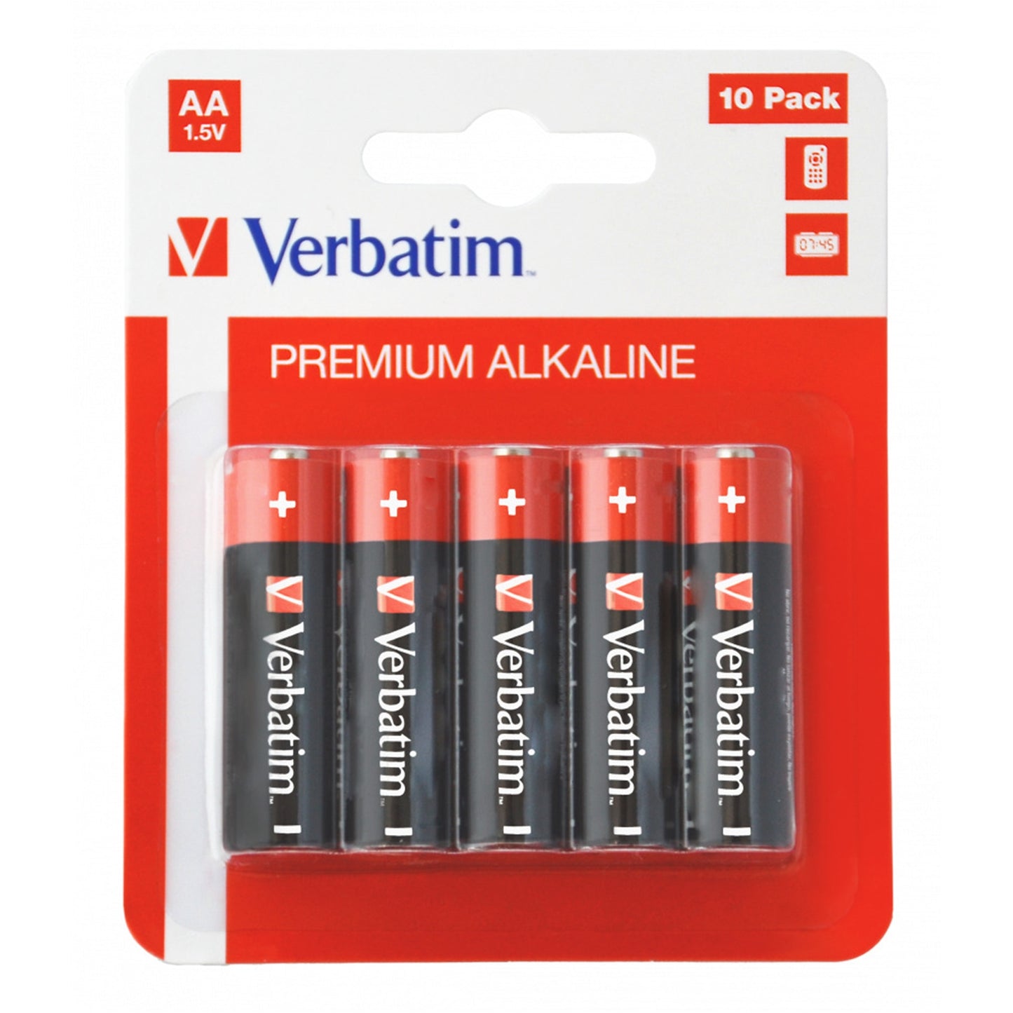 Verbatim (49875) AA Battery Alkaline 10 Pack