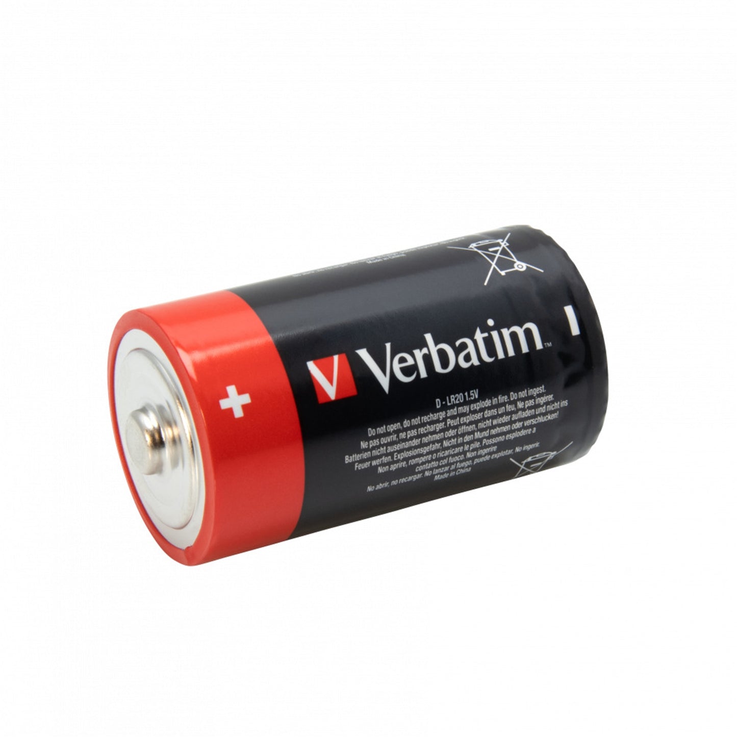 Verbatim (49923) D Battery Alkaline 2 Pack