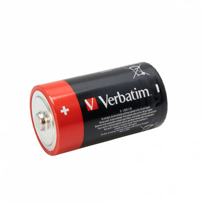 Verbatim (49923) D Battery Alkaline 2 Pack