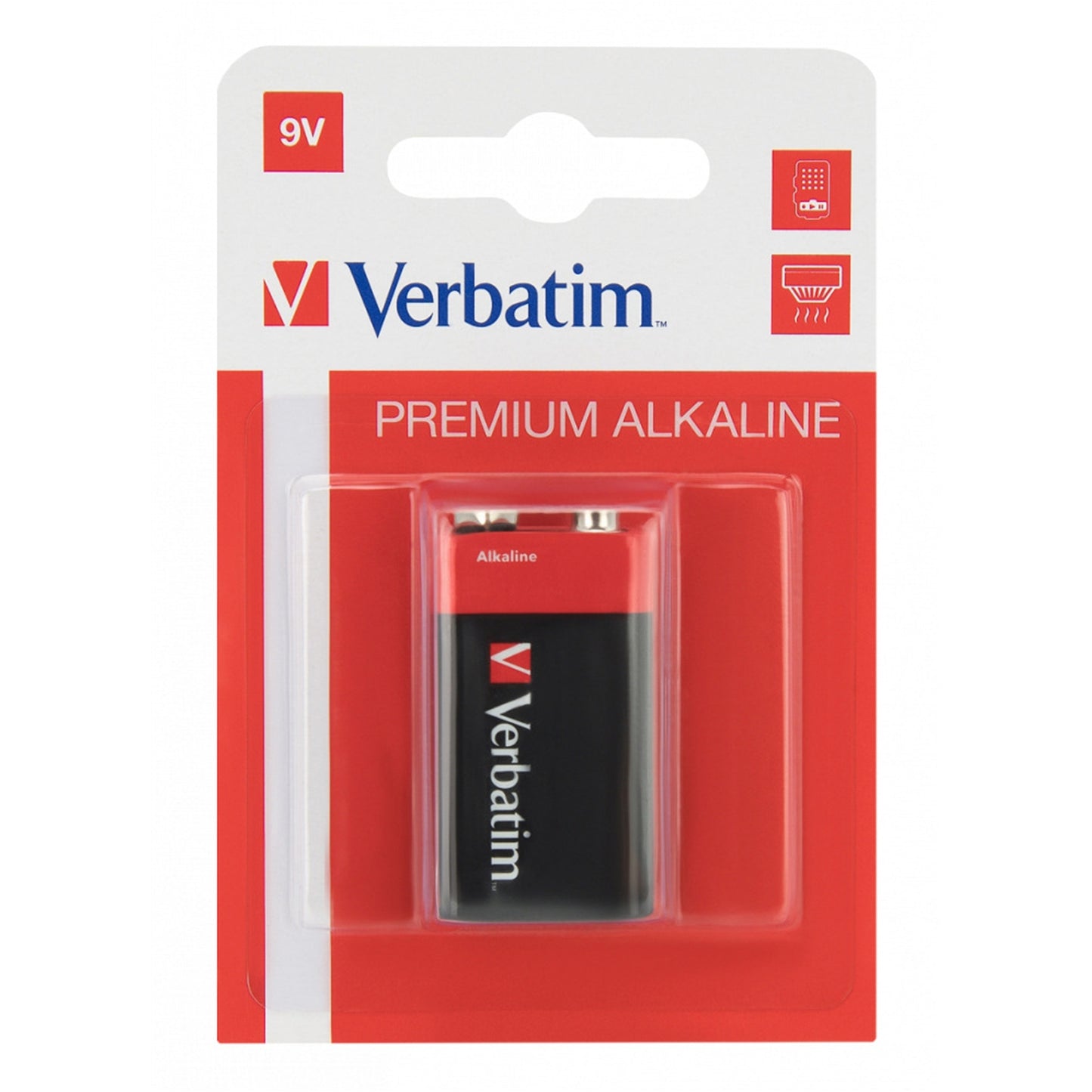 Verbatim (49924) 9V Battery Alkaline 1 Pack