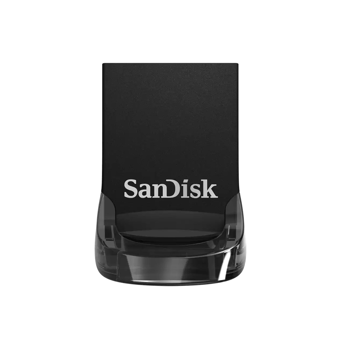SanDisk Ultra Fit USB Flash Drive, 32GB, USB 3.1, Black, Pack of 3