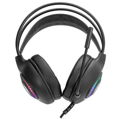 Marvo H8325 Akari 40 USB 2.0 Wired Gaming RGB Headset (Black)