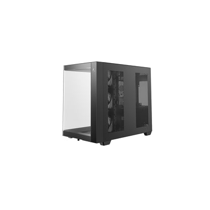 DeepCool CG530U 4F Case, Mid-Tower, 2x USB 3.0, Glass, ITX/Micro ATX/ATX, Black