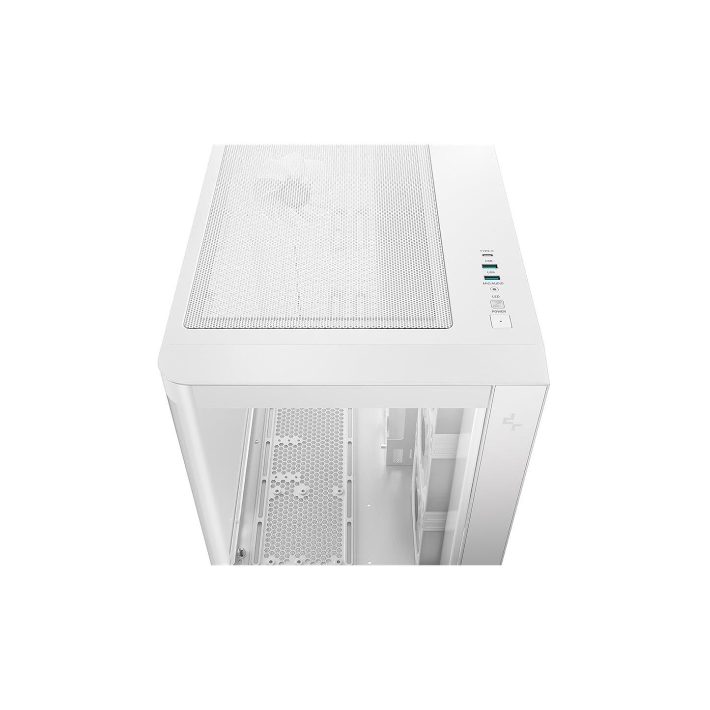 DeepCool CG530U 4F WH Case, Mid-Tower, 2x USB 3, Glass, ITX/Micro ATX/ATX, White