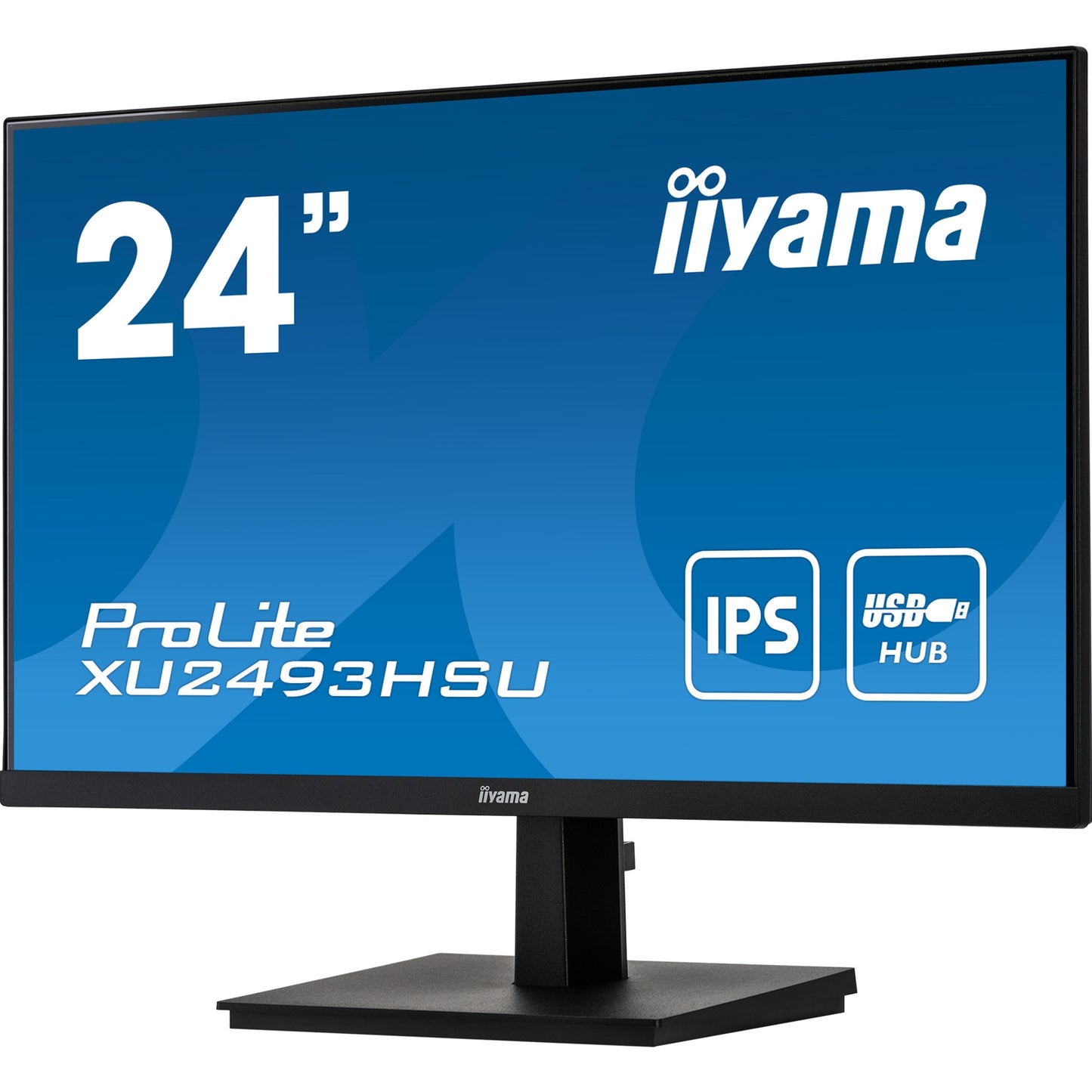 iiyama ProLite X2493HSU-B1 Computer Monitor 23.8 Inch 1920x1080p FHD LED, Black