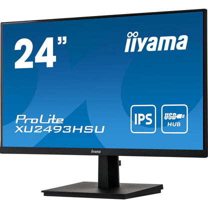 iiyama ProLite X2493HSU-B1 Computer Monitor 23.8 Inch 1920x1080p FHD LED, Black