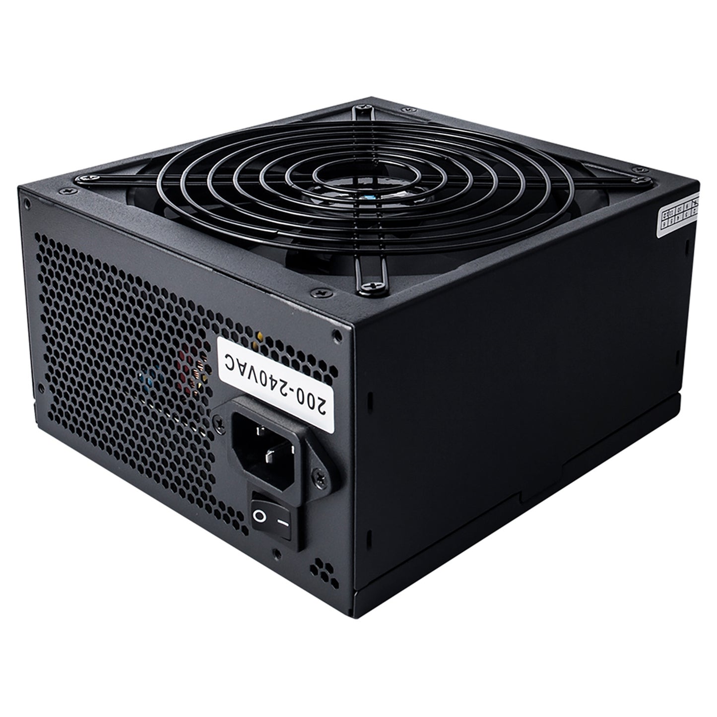 CiT 600W ATX Power Supply Unit, 120mm Silent Fan, PCIe, SATA & Molex Connectors