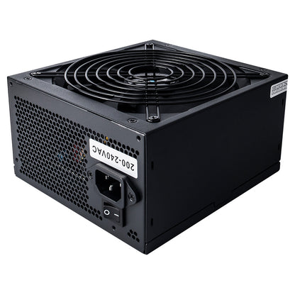 CiT 600W ATX Power Supply Unit, 120mm Silent Fan, PCIe, SATA & Molex Connectors