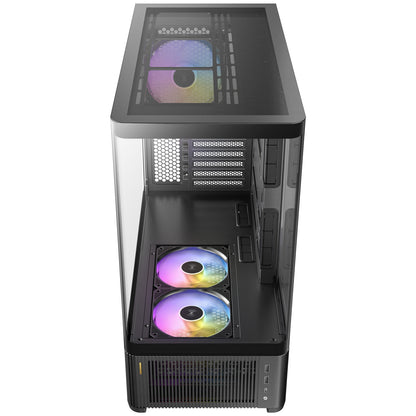 ANTEC Constellation C6 AirAntec Mid-Tower Gaming PC Case - Curved Glass, RGB