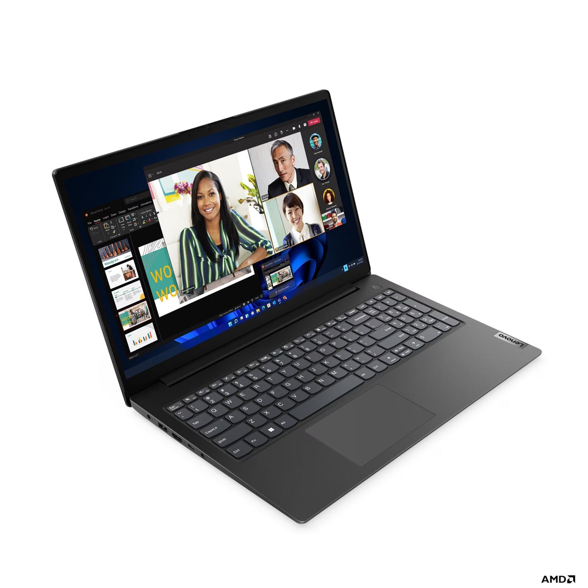 Lenovo V15 G4 AMN 15.6 Inch Laptop, AMD Ryzen 5, 8GB LPDDR5, 512GB, AMD Graphics