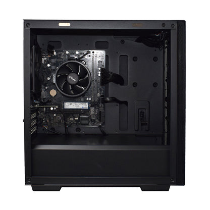 AMD Ryzen 3 4300G Quad Core 8 Thread 3.80GHz (4.00GHz Boost), 8GB DDR4 RAM, 1TB Kingston NVMe M.2, WiFi 6 + BT, Deep Cool Micro Chassis - Pre-Built PC