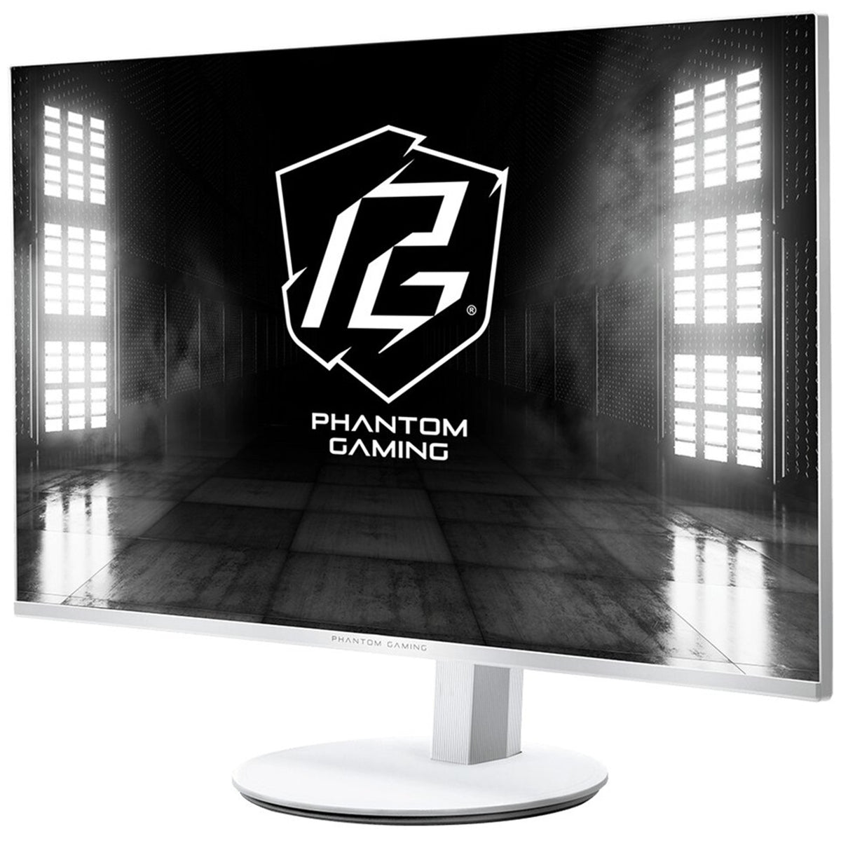 ASRock Phantom 27 Inch FHD Gaming Monitor in White, 240Hz, 1ms Response Time