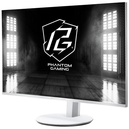 ASRock Phantom 27 Inch FHD Gaming Monitor in White, 240Hz, 1ms Response Time