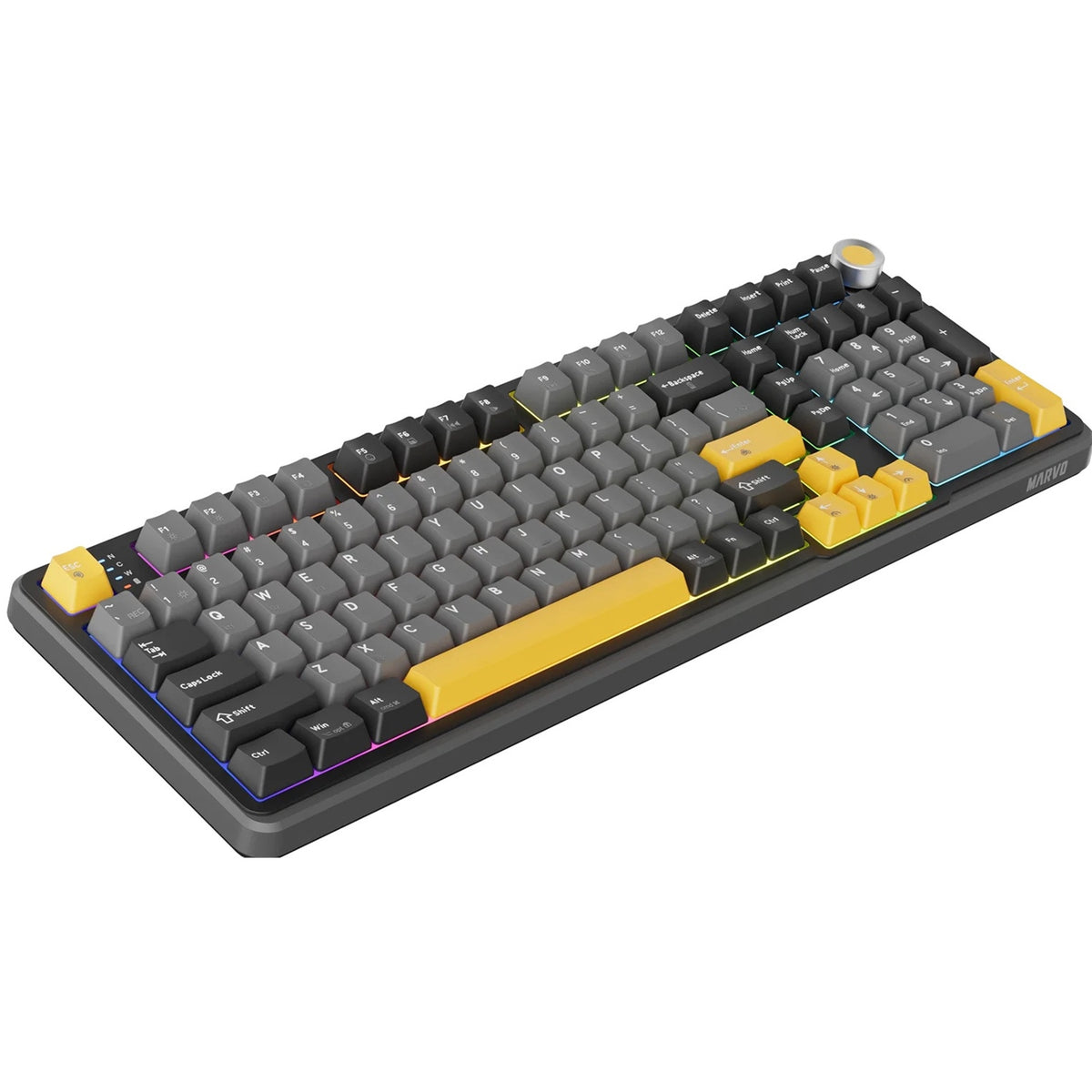 Marvo Titan 98 KG986W Wireless Hot-Swap RGB Mechanical Gaming Keyboard