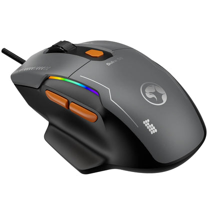Marvo Duke 50 M368 68g Wired Gaming Mouse, Up to 12800 DPI, 1000Hz Polling Rate