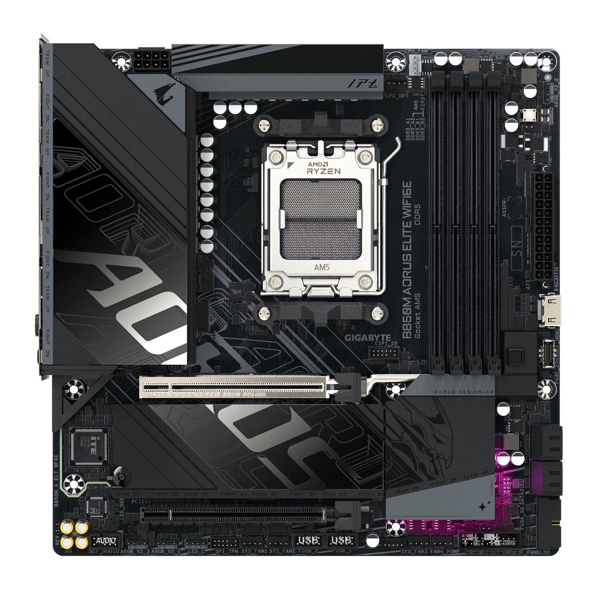 Gigabyte B850M AORUS ELITE WIFI6E AMD AM5 Socket Motherboard
