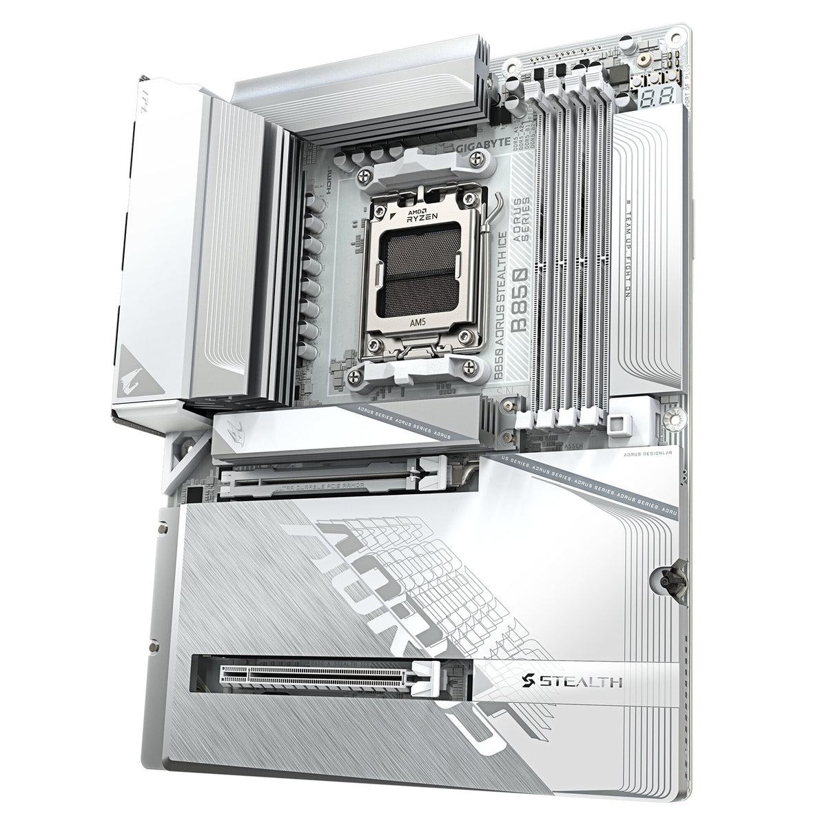 Gigabyte B850 AORUS STEALTH ICE AMD AM5 Socket Motherboard