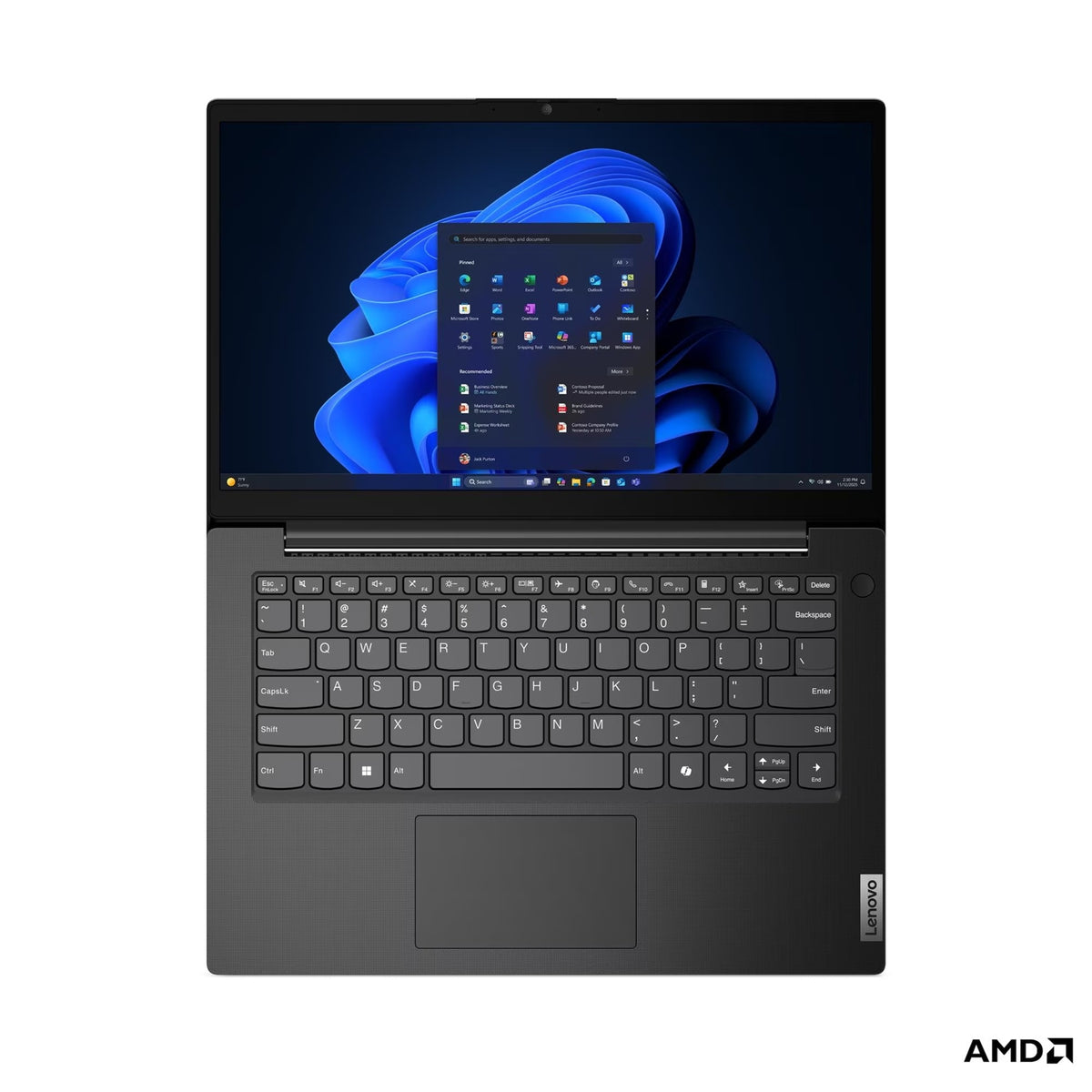 Lenovo V14 G6 14 Inch Laptop, AMD Ryzen 7, 16GB, 512GB, Windows 11 Pro