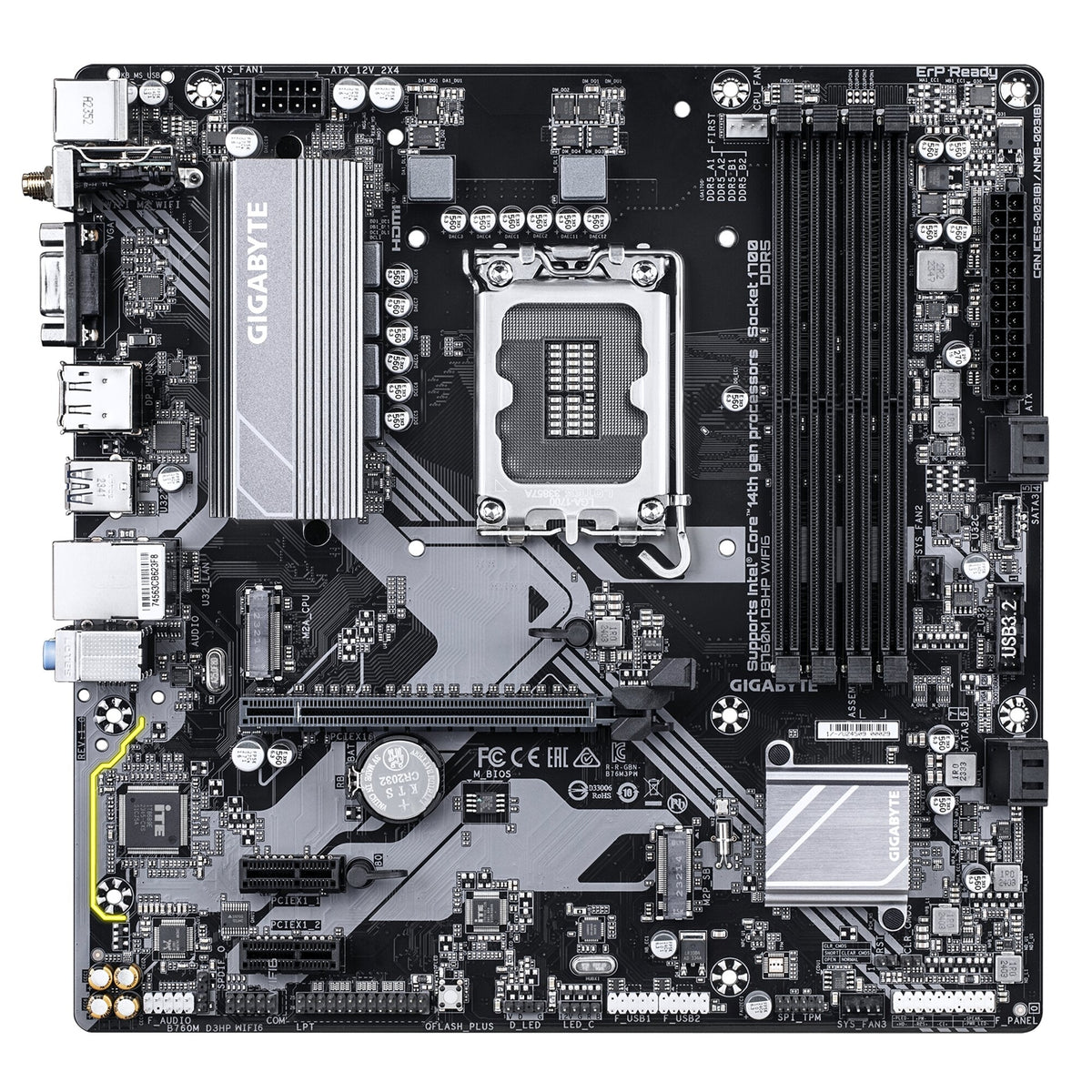 Gigabyte B760M D3HP WIFI6 Intel 1700 Socket Motherboard