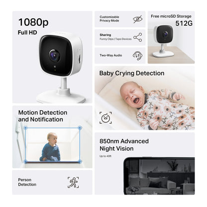 TP-Link Tapo C100 Home Security WiFi Camera