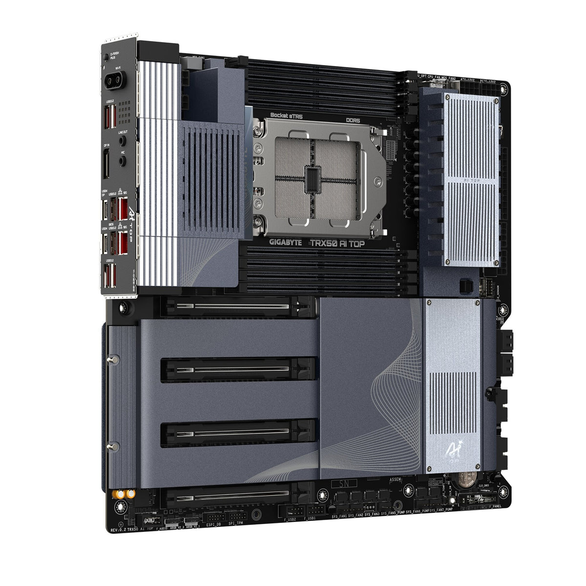 Gigabyte TRX50 AI TOP AMD sTR5 Socket Motherboard