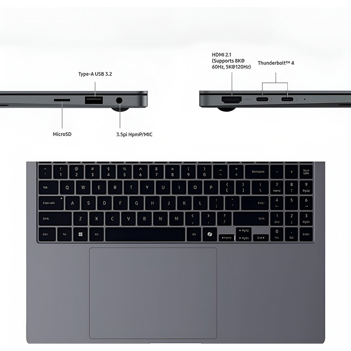 Samsung Galaxy Book 4 Pro 14 Inch AMOLED Touchscreen Laptop, Ultra 5 16GB 512GB