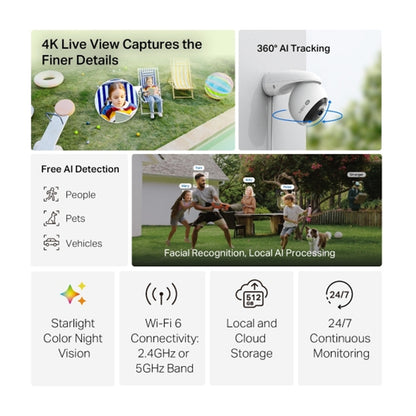 TP-Link Tapo C560WS Outdoor Pan Tilt Security Wi-Fi Camera