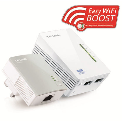 TP-Link TL-WPA4220 KIT AV600 Powerline Wi-Fi Booster 2 LAN, KIT