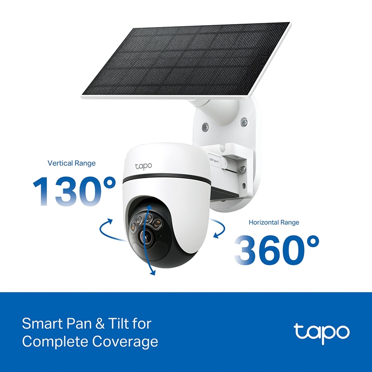 TP-Link Tapo C610 KIT Solar-Powered Pan Tilt Security Camera Kit