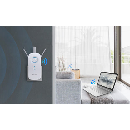 TP-Link RE450 AC1750 Dual Band Wi-Fi Range Extender with External Antenna
