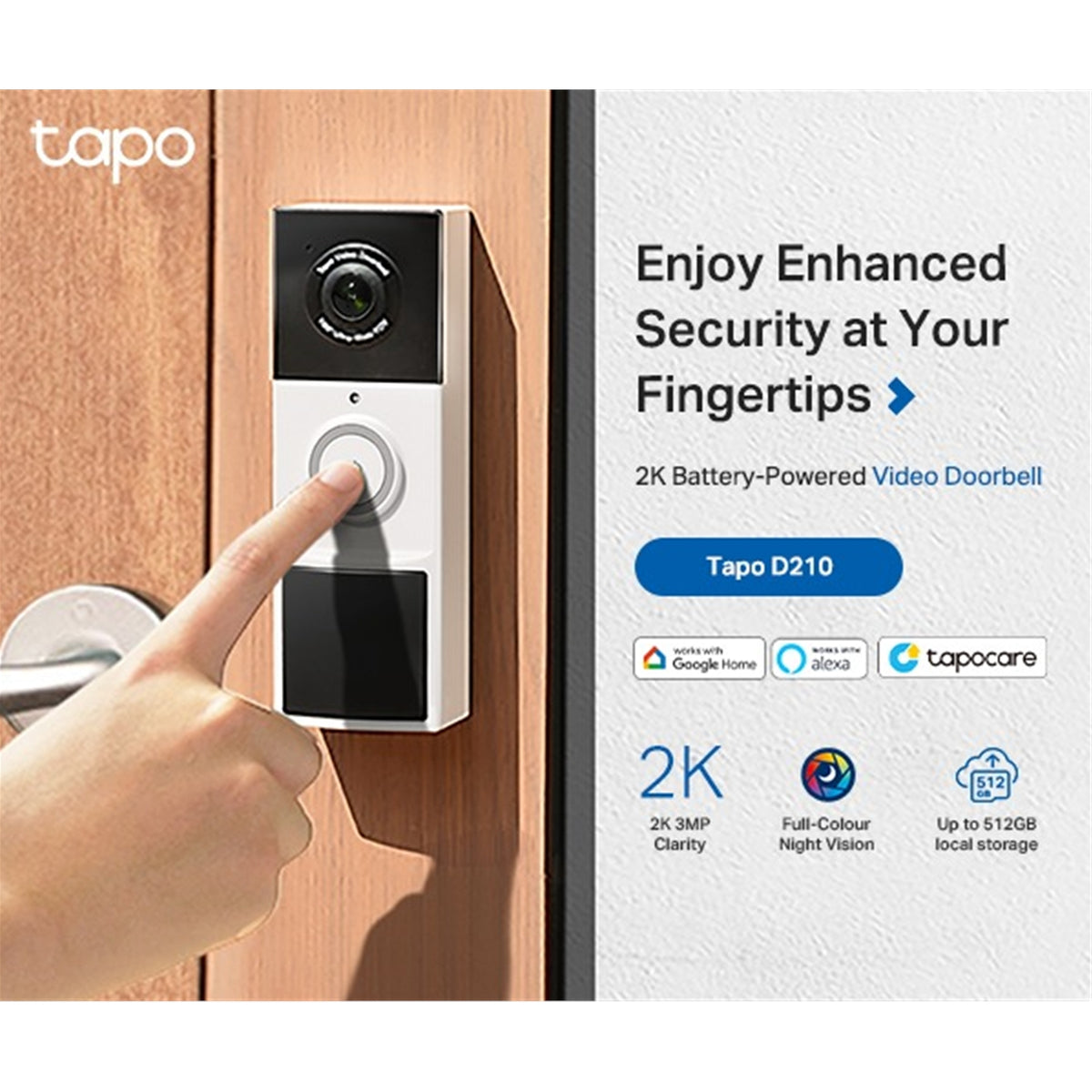 TP-Link Tapo D210 Video Doorbell Camera