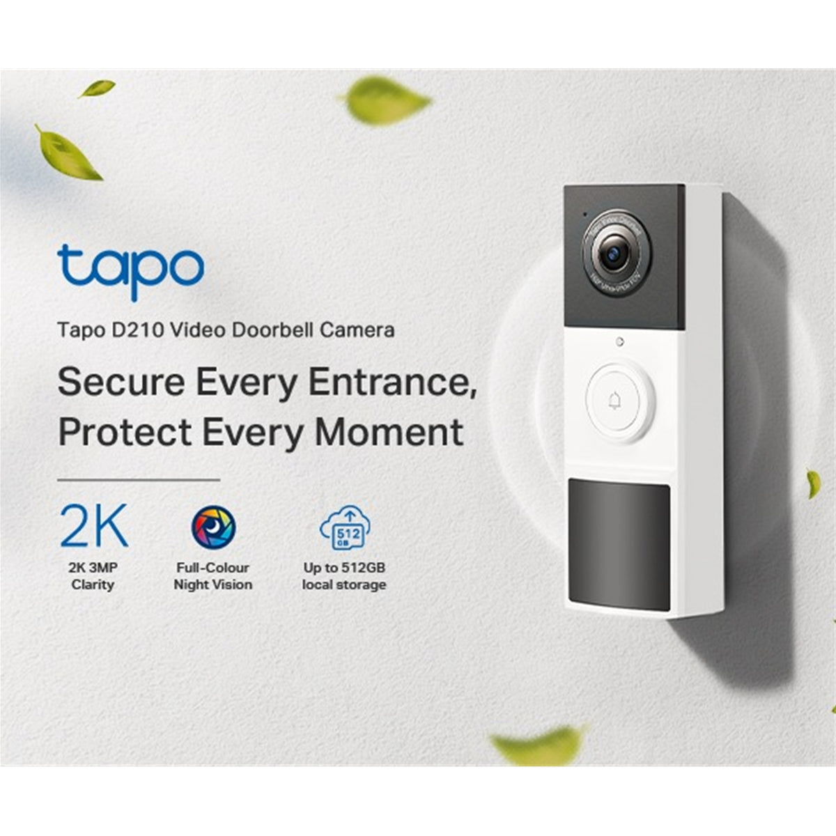 TP-Link Tapo D210 Video Doorbell Camera