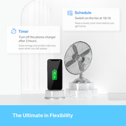 TP-Link Tapo P110 Mini Smart Wi-Fi Socket with Energy Monitoring - 4 Pack