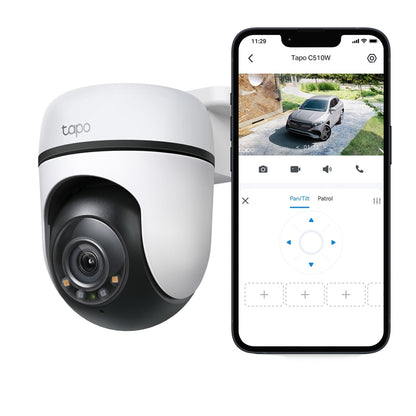 TP-Link Tapo C510W Outdoor Pan Tilt Security Wi-Fi Camera