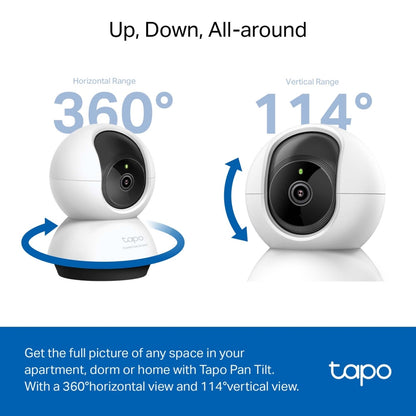 TP-Link Tapo C220 Pan or Tilt AI Home Security Wi-Fi Camera