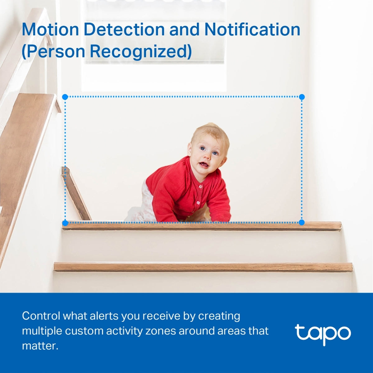 TP-Link Tapo C210P2 Pan Tilt Home Security Wi-Fi Camera - 2 Pack